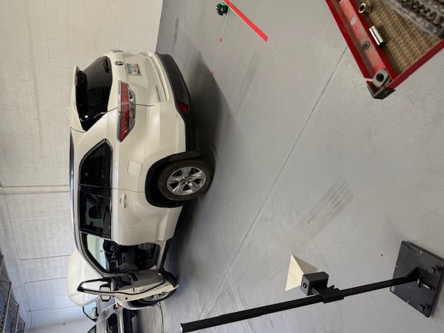 ADAS calibration target setup